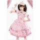 Mademoiselle Pearl Sanrio Cinnamoroll Cherry Themed Blouse Cutsew JSK and OP(Reservation/2 Colours/Full Payment Without Shipping)